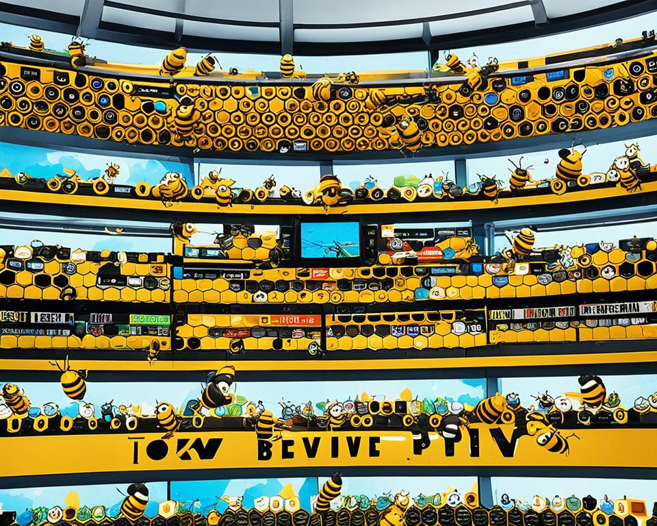 Honey Bee IPTV: Extensive Channel Lineup and Flexibility