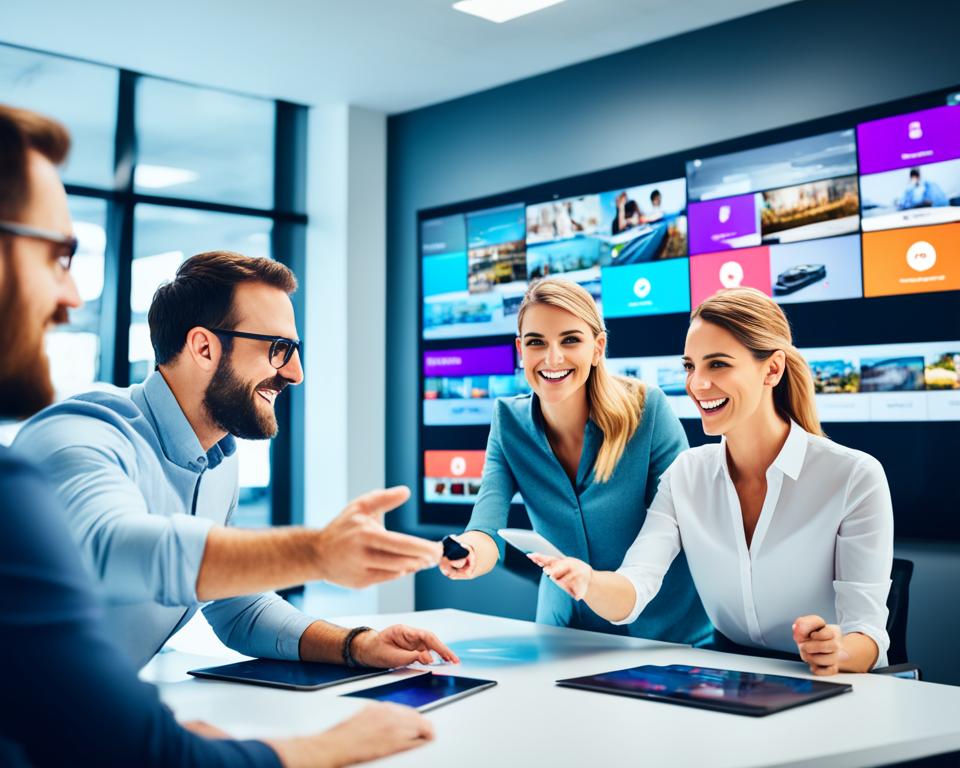 interactive features