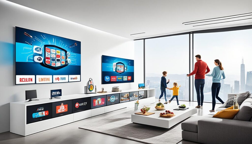 Addressable TV advertising