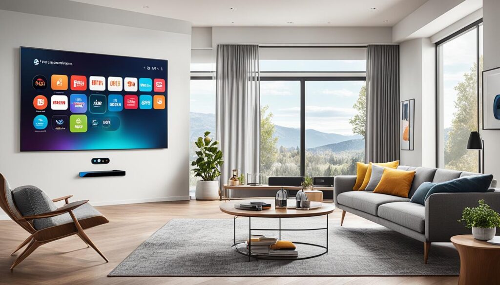 IPTV integration with smart home technology