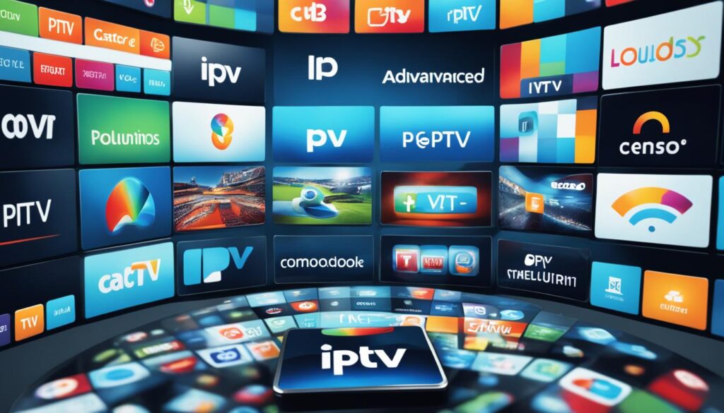 Advanced features of IPTV including Catch-Up TV and multi-screen viewing options