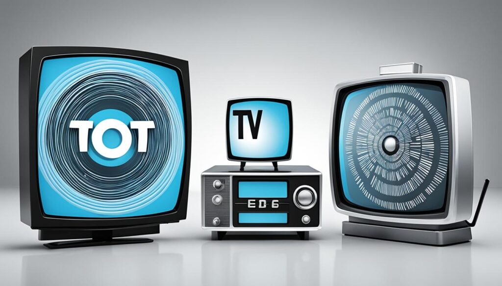 Evolution of television