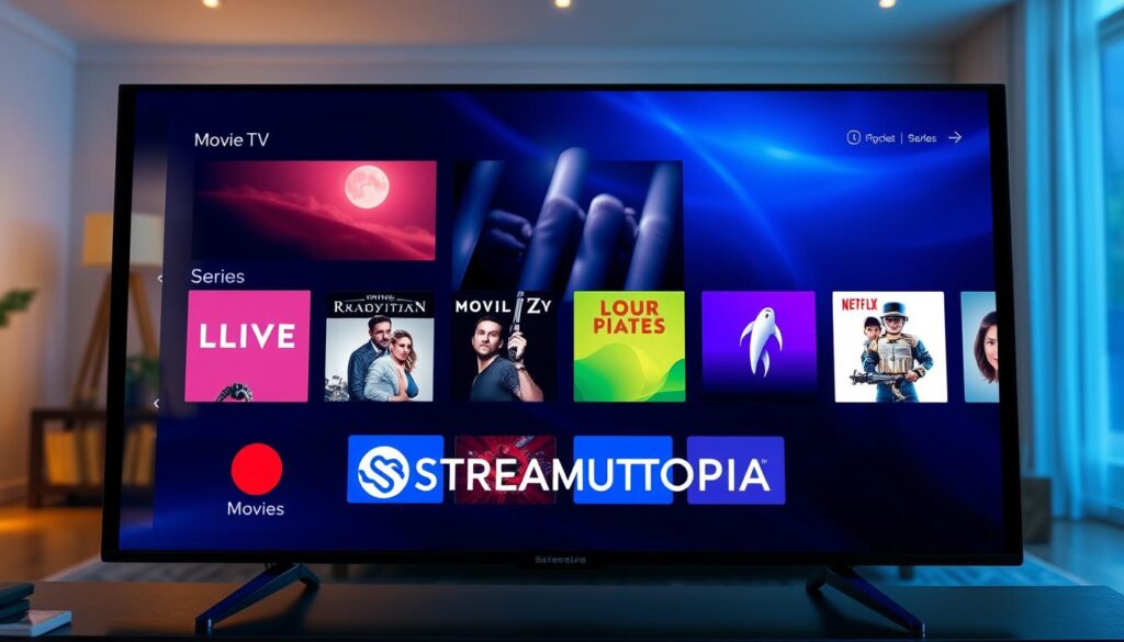 IPTV interface navigation