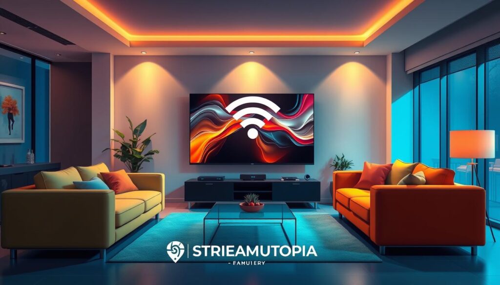 smart TV connectivity and download Smart IPTV app