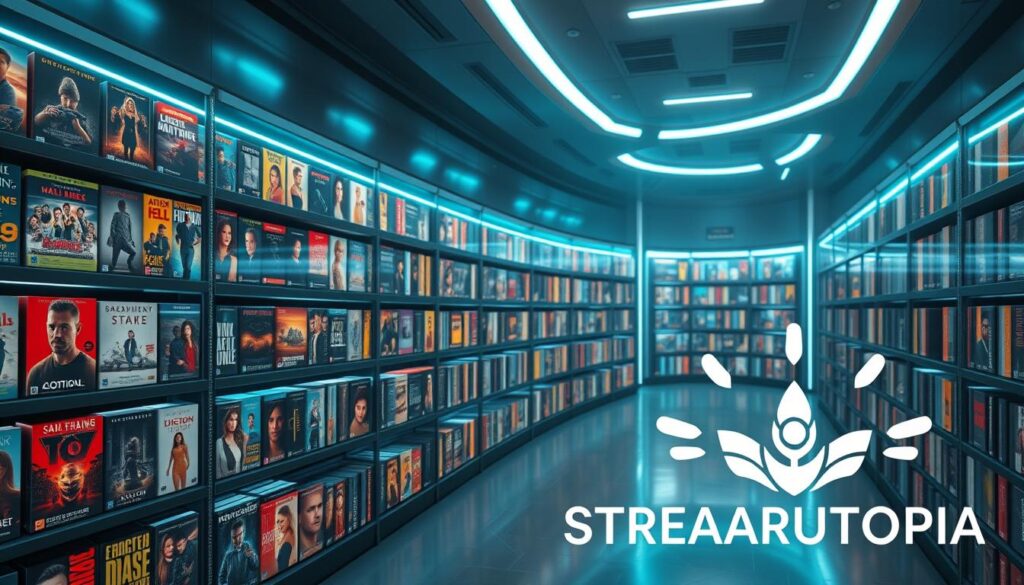 video-on-demand library