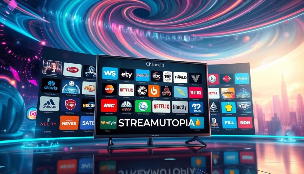 extensive channel lineup