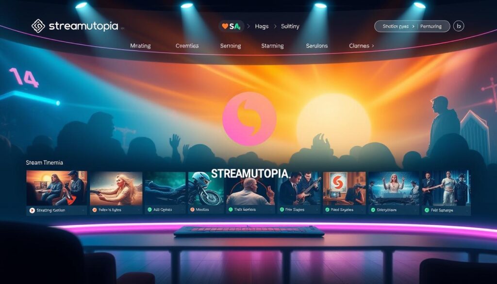 user-friendly interface of StreamUtopia
