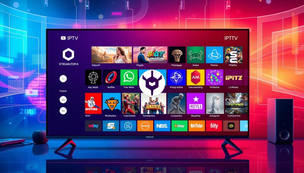 StreamUtopia IPTV channel lineup